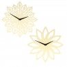 Horloge ronde Soleil ou fleur