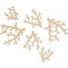 30 silhouettes de coraux en bois