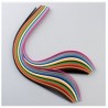Bandelettes de quilling 14 couleurs