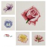 Mini Kit broderie fleur