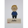 6 Marque-places en bois