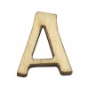 Lettres et chiffres en bois, 2 cm