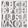 Lettres et symboles en Bois