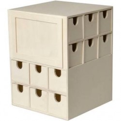 Rangement cube 24 tiroirs