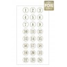 Stickers calendrier 3D