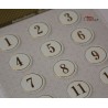 Stickers calendrier 3D