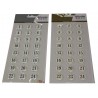 Stickers calendrier 3D
