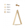 Kit sapin en bois avec perles