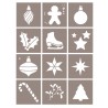 Pochoirs de Noël