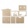 kit crèche 3D en bois