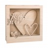 kit cadre Love 3D en bois