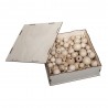 Assortiment Perles en bois brut