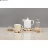 Assortiment Perles en bois brut