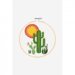 Kit broderie Cactus