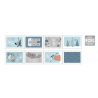 Rouleau de timbres autocolants