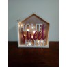 Texte en bois Home sweet home