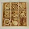 Miniatures en bois océan