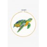 Kit broderie Tortue tranquille