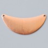 Pendentif demi lune en cuivre