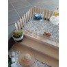 Mini Clôture en bois 5,5 cm