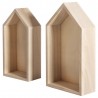 2 Cadres en bois Maisons G