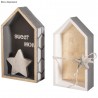 2 Cadres en bois Maisons G