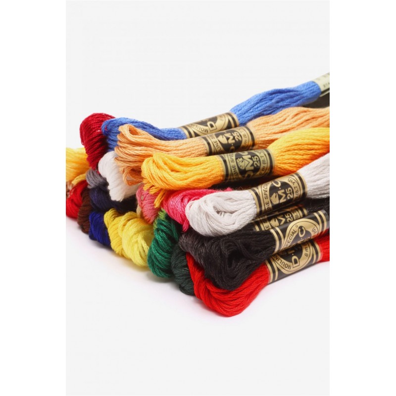 Assortiment échevettes mouliné spécial 4m