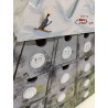 Stickers calendrier 3D