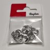 10 Anneaux 10 mm épais