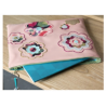 Simili cuir de couleur 30x30