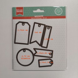 Matrice de découpe étiquettes