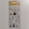 Stickers puffies Imagine Xmas personnages