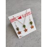 4 Crochets d'oreille or rose