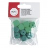 Perles en silicone hexagonales