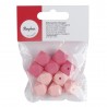 Perles en silicone hexagonales