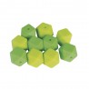 Perles en silicone hexagonales