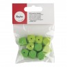 Perles en silicone hexagonales