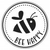 Tampon bois: Bee happy