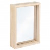 Cadre en bois transparent