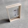 Cadre en bois transparent