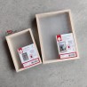 Cadre en bois transparent