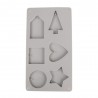 Moule en silicone: formes décoratives