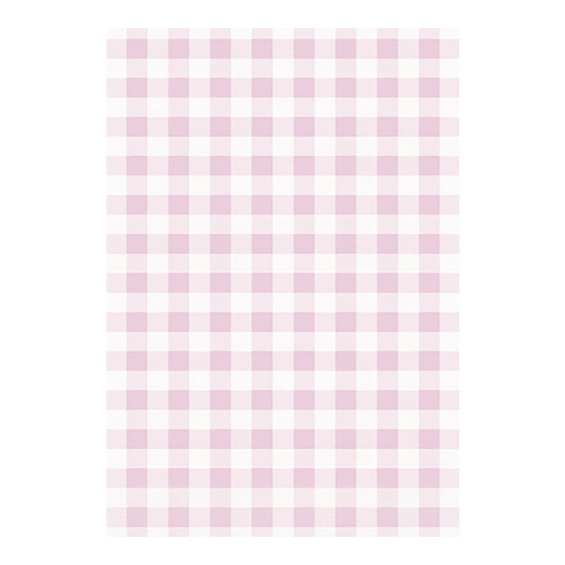 Papier DécoMaché 48 ou 45 - carreaux roses ou bleus