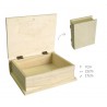 Boîte livre en bois