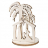 Miniatures en bois crèche