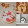 Kit punch needle - Animaux