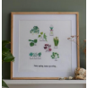 Kit broderie Plantes d'intérieur