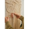 Kit macramé: suspension vagues