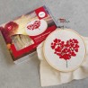 Kit : Broderie Arbre à coeurs