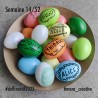 Oeufs en plastique 6 cm